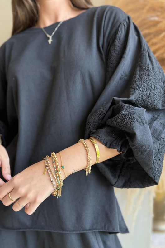 Paloma Atik Top Black